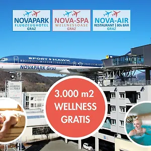 Novapark Flugzeughotel Hotell